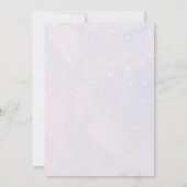 花嫁のゲームカードを知るパステル最高のドリーミー 招待状 (裏面)