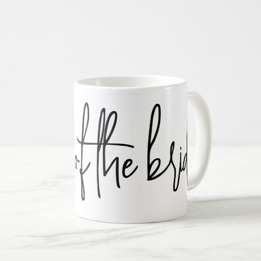 花嫁のコーヒーマグの母 コーヒーマグカップ (正面右)