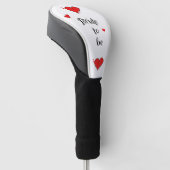 花嫁のゴルフ結婚ヘッドカバー ゴルフヘッドカバー (アングル)