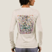 花嫁のシャツカスタマイズ-  トライブレンドＴシャツ (背面)