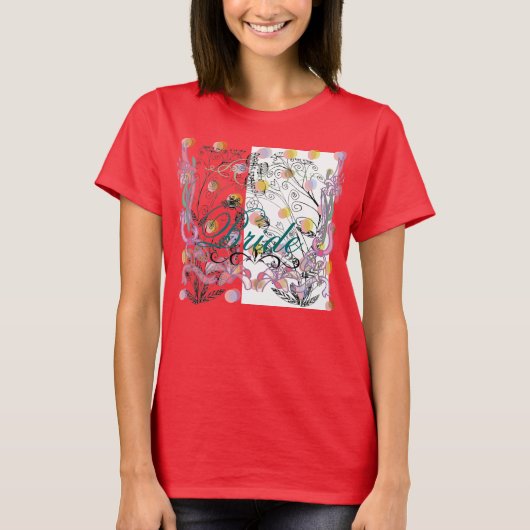 花嫁のシャツカスタマイズ-  Tシャツ (正面)