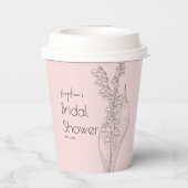 花嫁のシャワーに最適な紙コップ 紙コップ (裏面)