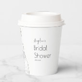 花嫁のシャワーに最適な紙コップ 紙コップ (裏面)