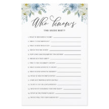 花嫁のシャワーを知っている最高のブルーフローラ