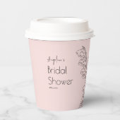 花嫁のシャワーパーティーで使える紙コップ 紙コップ (正面)