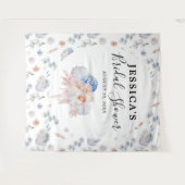 花嫁のシャワー背景パネル フォトブース タペストリー (正面(横))