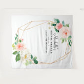 花嫁のシャワー背景, フォトブース小道具 タペストリー (正面(横))