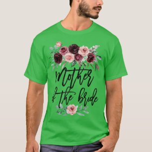 花嫁のシャワー ウェディングギフト 花嫁の母 マザー オブ Tシャツ