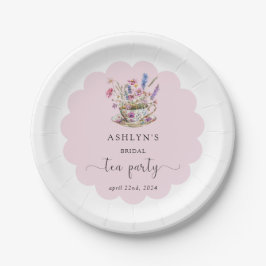 花嫁のシャワー ティーパーティー 紙皿