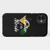 花嫁のシャンペンのトーストの母 Case-Mate iPhoneケース (裏面(横))