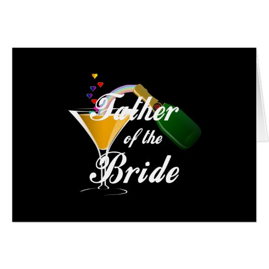 花嫁のシャンペンのトーストの父 (正面横)