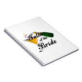 花嫁のシャンペンのトーストの父 ノートブック (右側)