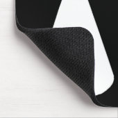 花嫁のシルエット私の新婦付添人です マウスパッド (コーナー)