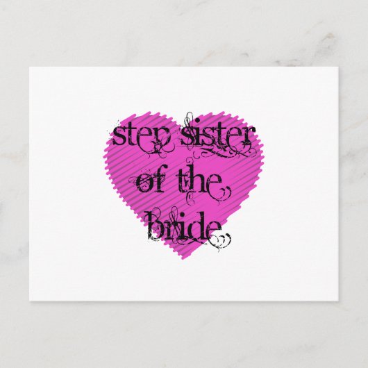 花嫁のステップシスター ポストカード (正面)