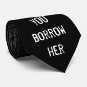 花嫁のタイの父: 引用文の結婚 ネクタイ (ロール)