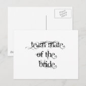 花嫁のチームメイト ポストカード (正面/裏面)