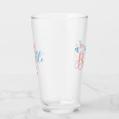 花嫁のチーム バチェロレッテパーティー オーダーメイド タンブラーグラス (右)