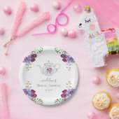 花嫁のティーパーティー ブライダルシャワー ペーパープレート (パーティー)