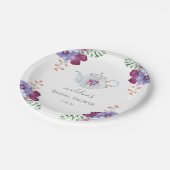 花嫁のティーパーティー ブライダルシャワー ペーパープレート (アングル)