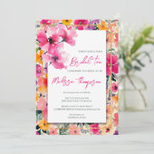花嫁のティーパーティー・ブライダルシャワー 招待状 (スタンド正面)