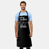 花嫁のディナおもしろいー結婚シェフの父親 エプロン (着用した状態)