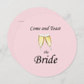 花嫁のトーストバチェロレッテ 招待状 (正面/裏面)