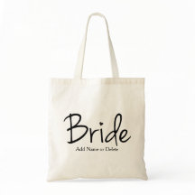 花嫁のトートの予算のキャンバスのトートバックのためのバッグの結婚