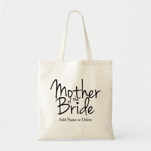 花嫁のトートの予算のキャンバスのトートバックの母 トートバッグ (正面)