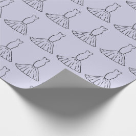 花嫁のドレス シームレスなラッピングペーパー ラッピングペーパー