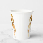 花嫁のノット ゴールドボウ ブライダルシャワー 紙コップ (右)