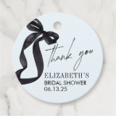 花嫁のノット 結婚前お披露目パーティーのプチギフト フェイバータグ (正面)