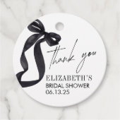 花嫁のノット 結婚前お披露目パーティーのプチギフト フェイバータグ (正面)