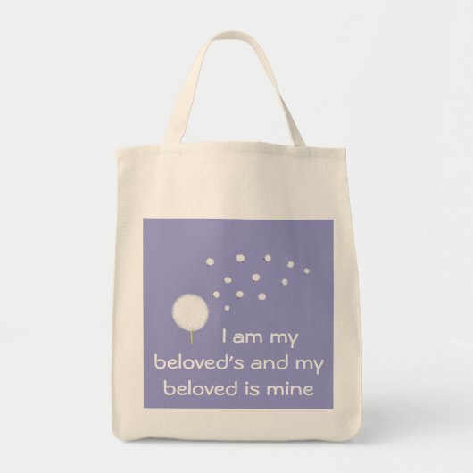 花嫁のバッグ花嫁のトート私は愛する人の トートバッグ (正面)