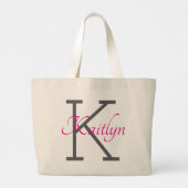 花嫁のパーティーや結婚式のお揃いトートバッグ ラージトートバッグ (裏面)