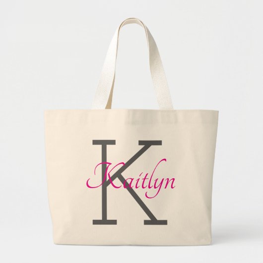 花嫁のパーティーや結婚式のお揃いトートバッグ ラージトートバッグ (正面)