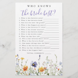 花嫁のパーティーゲームを知最高のる野花