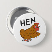 花嫁のパーティーバッジのピン 缶バッジ (正面&裏面)