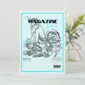 花嫁のパーティーファッション雑誌 招待状 (スタンド正面)