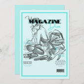 花嫁のパーティーファッション ディーバ マガジン 招待状 (正面/裏面)