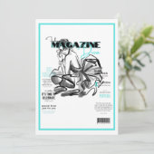 花嫁のパーティーファッション ディーバ マガジン 招待状 (スタンド正面)