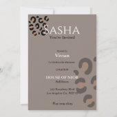 花嫁のパーティーファッション ディーバ マガジン 招待状 (裏面)