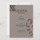 花嫁のパーティーファッション ディーバ マガジン 招待状 (裏面)