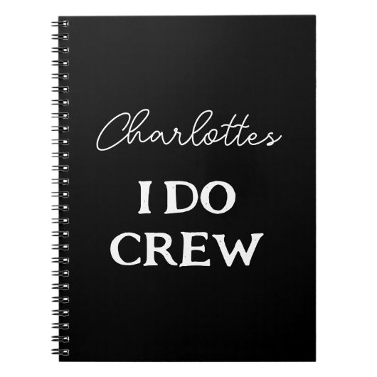 花嫁のパーティープランナー　I Do Crew ノートブック (正面)