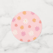 花嫁のパーティー装飾 恋に酔って 花嫁の写真 コンフェッティ (スモール正面)