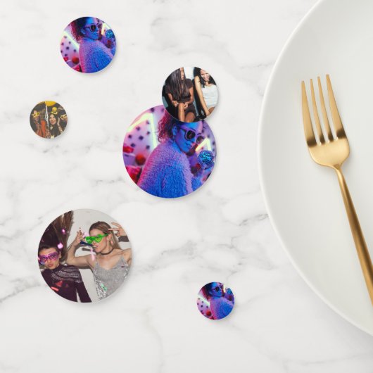 花嫁のパーティー飾り ファン 6 フォト ブライズメイド コンフェッティ (グループ)