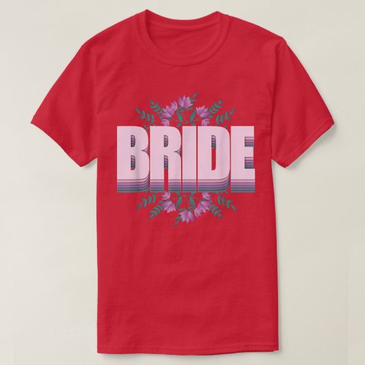 花嫁のパーティー・ウェディング衣装 Tシャツ (デザイン正面)