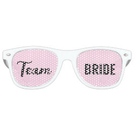 花嫁のパーティー チーム ブライズ バチェロレッテ クール ファン レトロサングラス