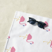 花嫁のパーティー フラミンゴ タオル (インサイチュ)