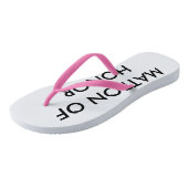 花嫁のビーチサンダルの結婚マトロン ビーチサンダル (アングル)