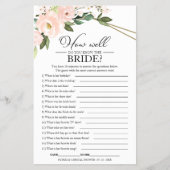 花嫁のピンクの幾何学的を知ってるか チラシ (正面)